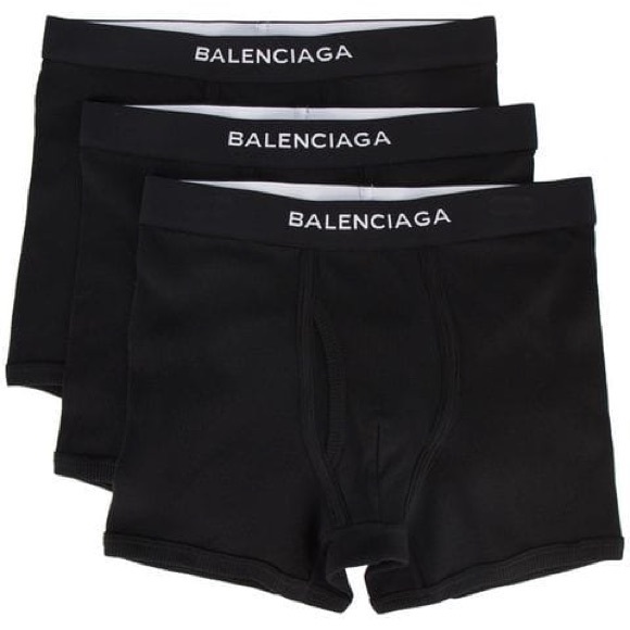 Balenciaga Other - BALENCIAGA black three piece boxer set *NEW*